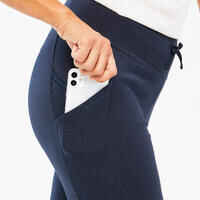 Women’s hiking leggings NH100 - Blue