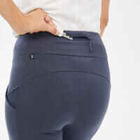 Women’s hiking leggings NH100 - Blue