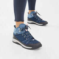 Women’s hiking leggings NH100 - Blue