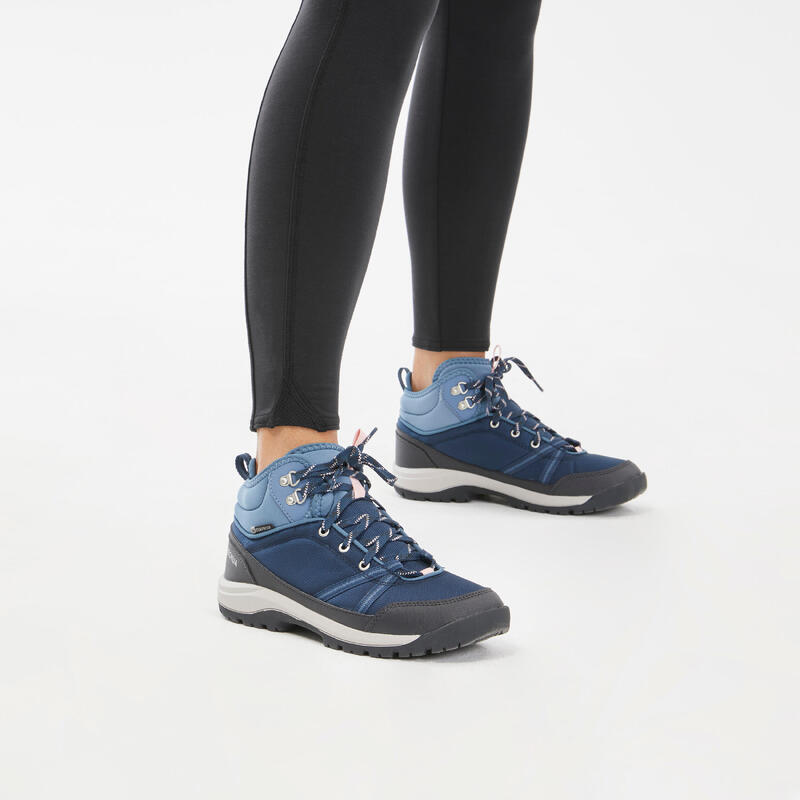 Legging de randonnée femme, NH100 noir