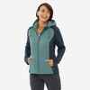 Women’s Hiking Hooded Sweatshirt - NH500 Hybrid