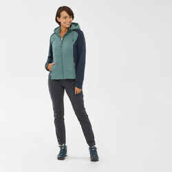 Women’s Hiking Hooded Sweatshirt - NH500 Hybrid