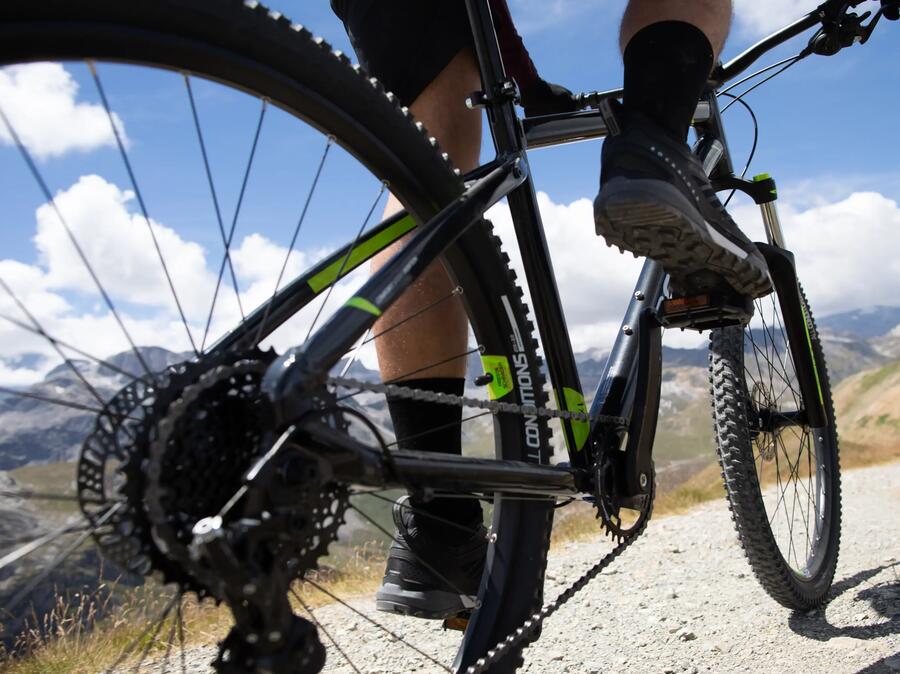 Bicicletă ROCKRIDER ST 530 NEGRU
