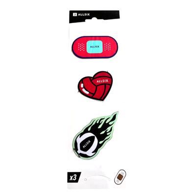 Reparaturset Volleyball 3 selbstklebende Patches Fun