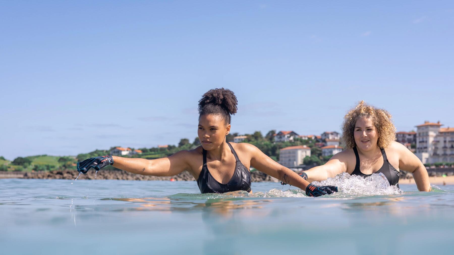 Longe côte - marche aquatique : entraînement de reprise
