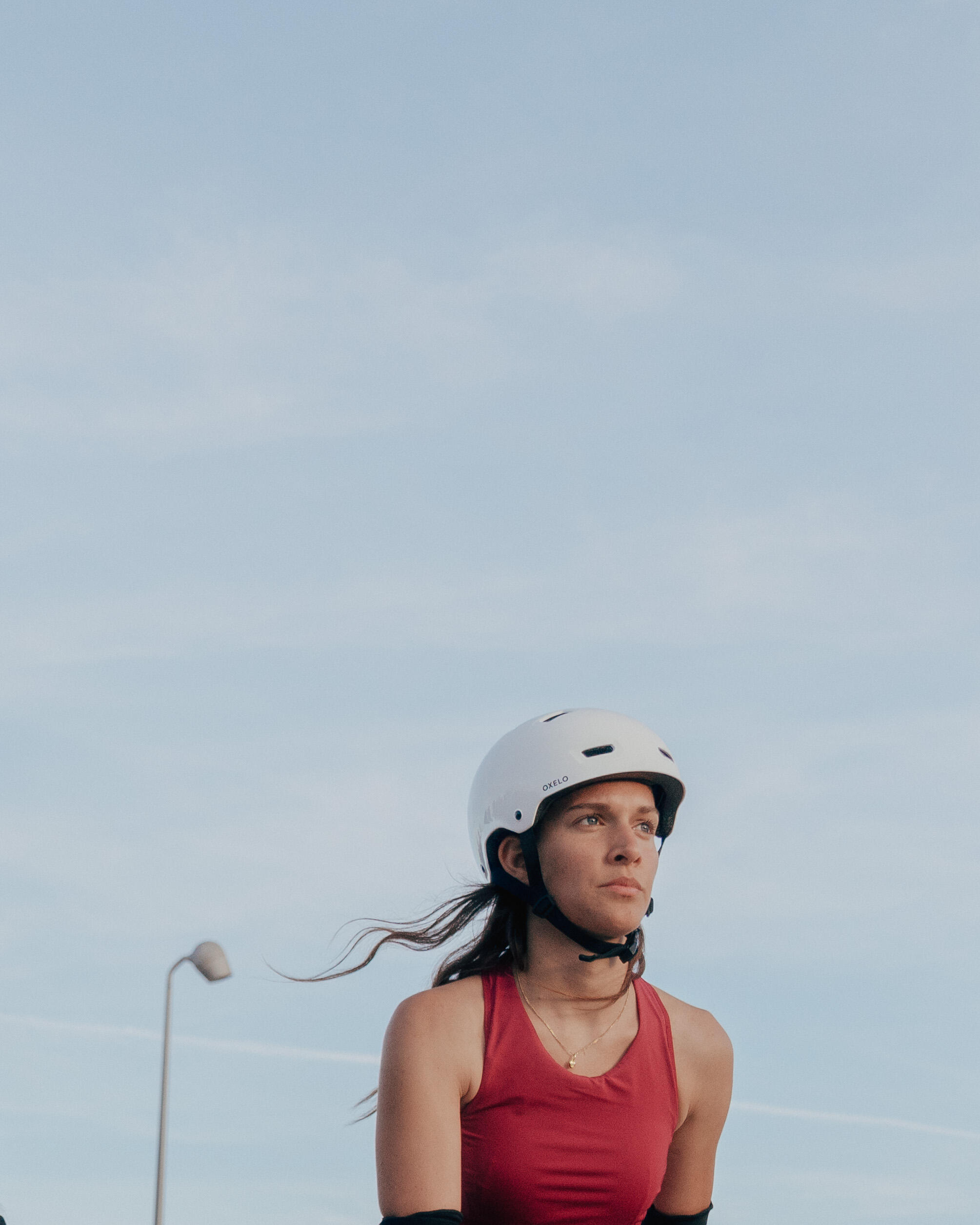 Casque réglable de patin à roues alignées, planche à roulettes, trottinette - OXELO