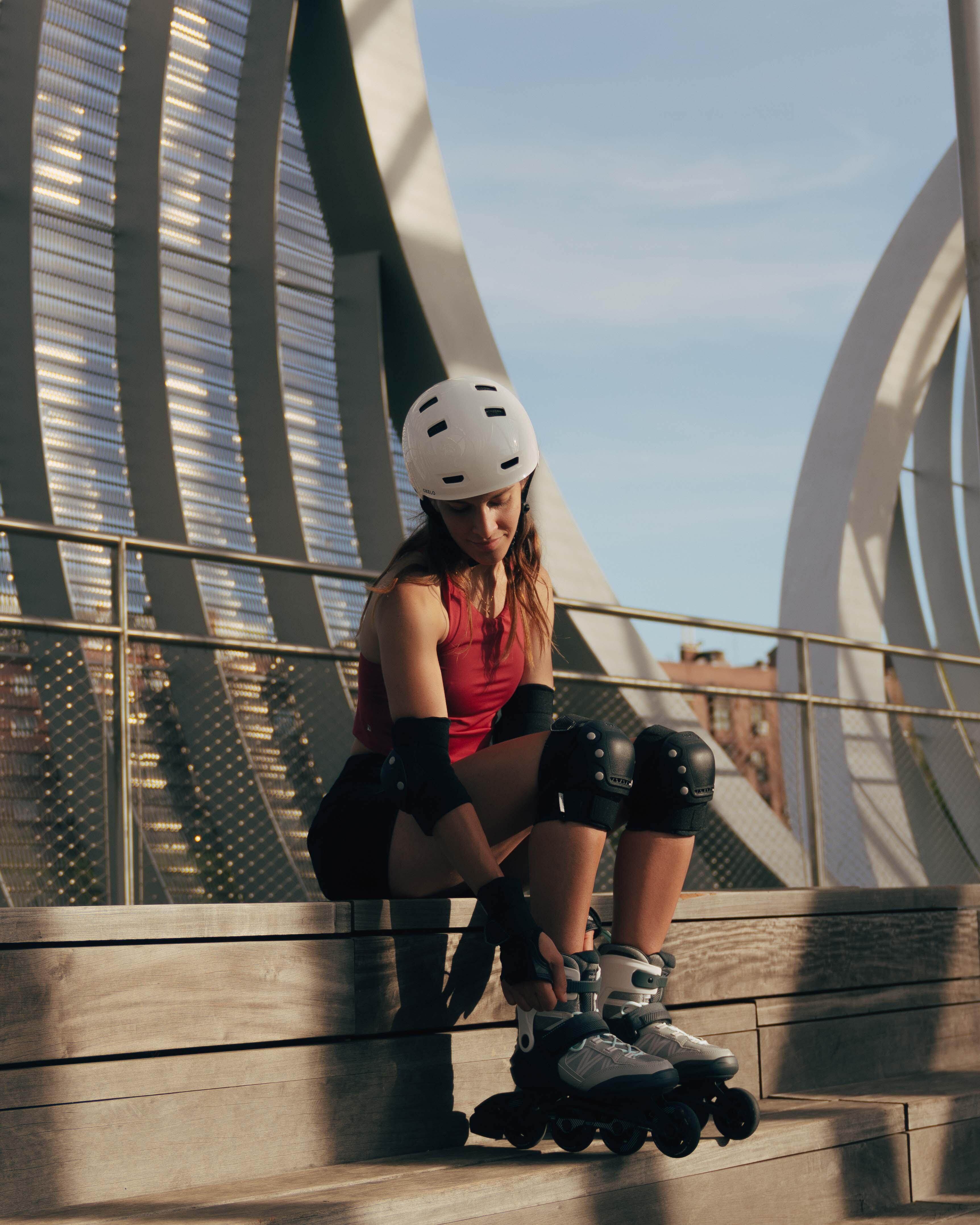 Inline Fitness Skates - Fit 500 Grey - OXELO
