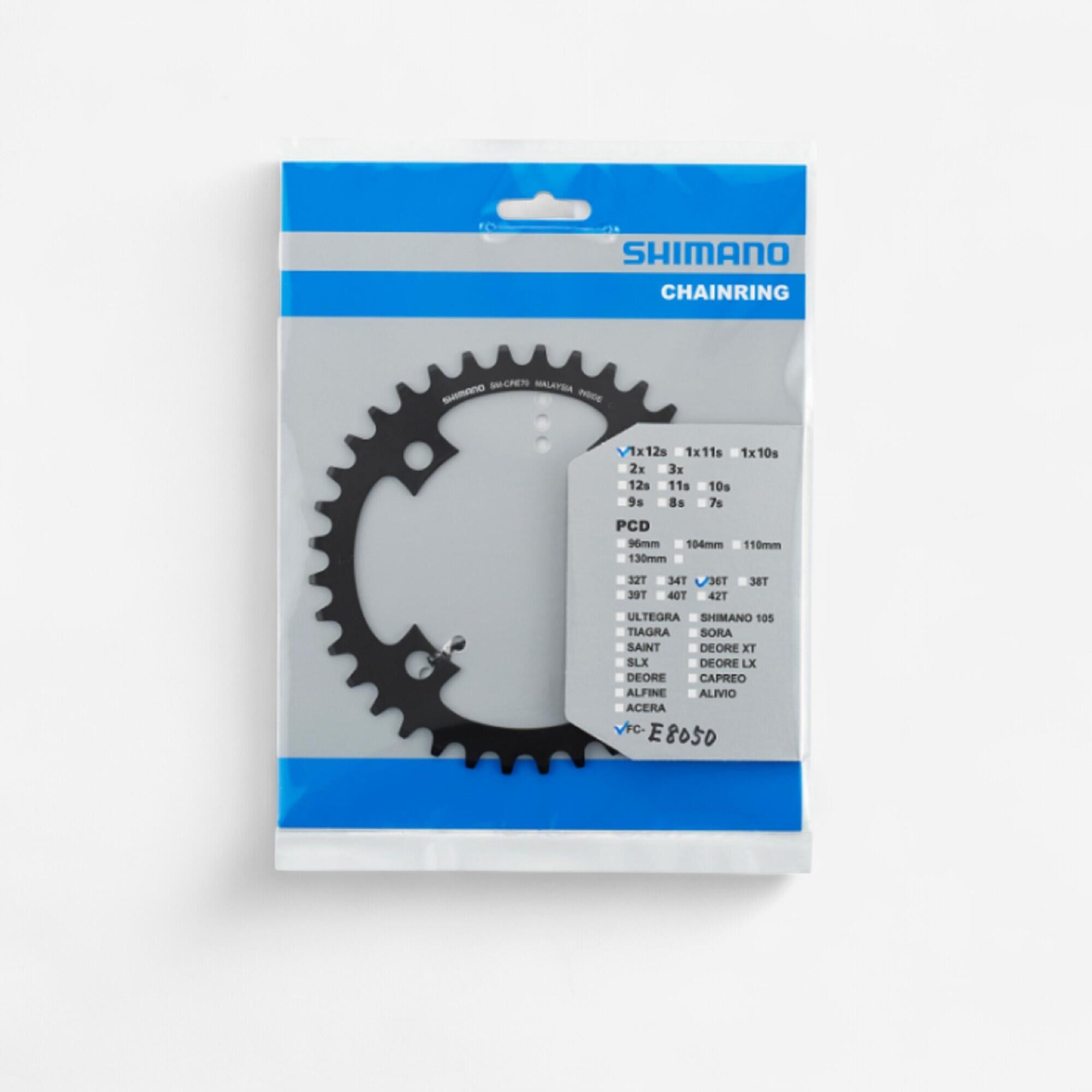 Prevodník 11/12 rýchlostí 34/36 zubov SHIMANO STEPS 36