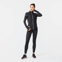 Women's Running& Trail Running Leggings KIPRUN Run 900 Light-black