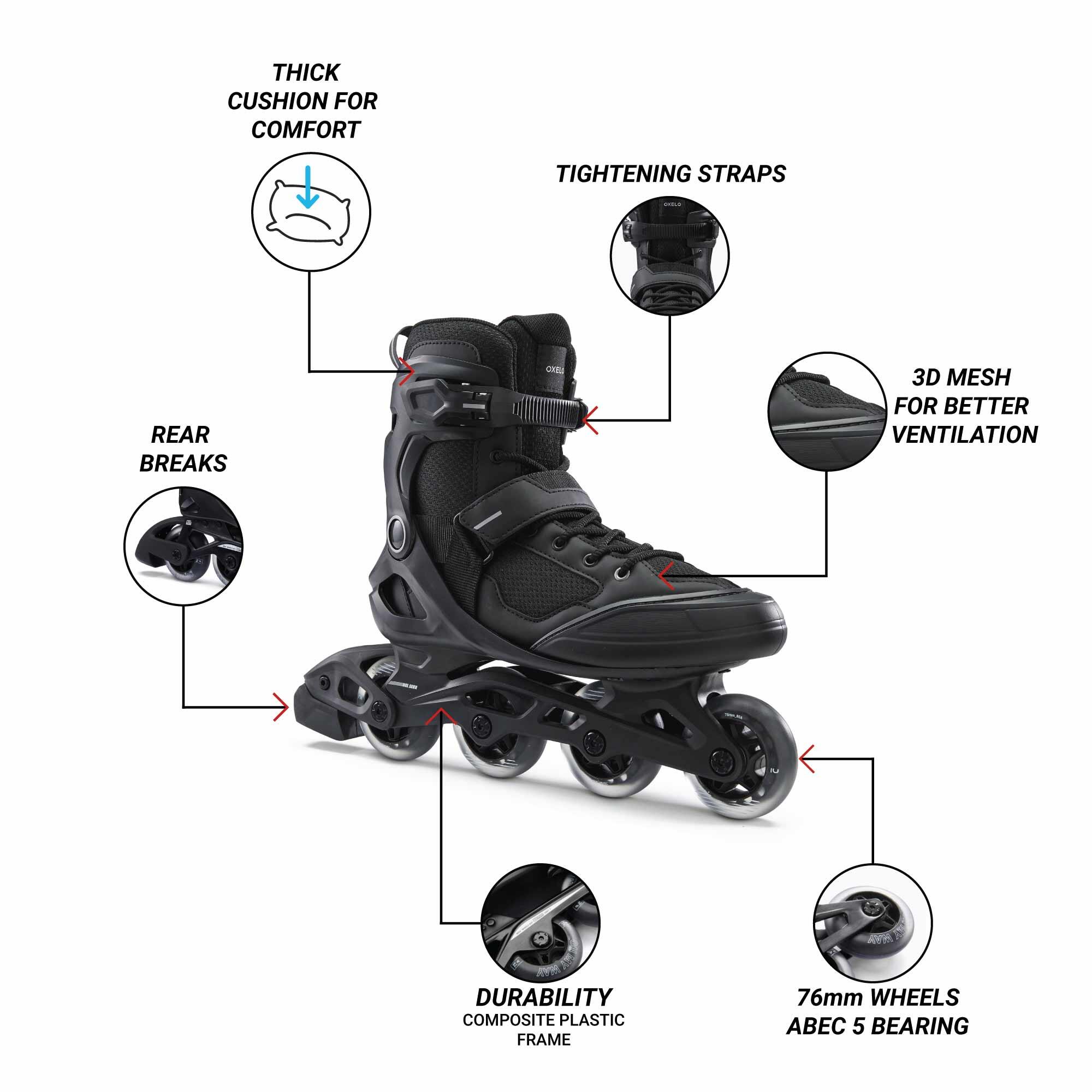 Skating shoes deals in decathlon
