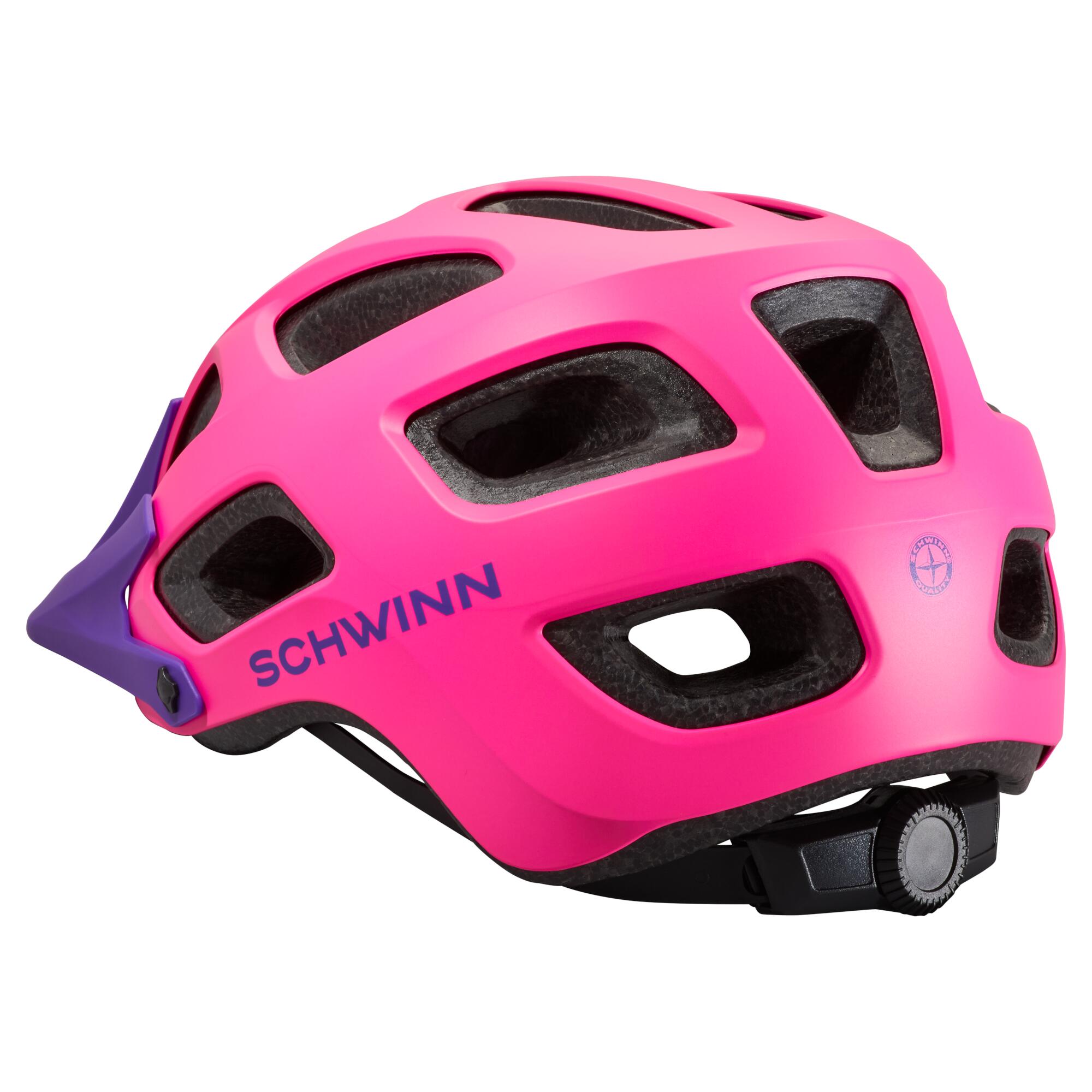 schwinn pink bike helmet