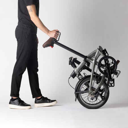 Ultra-Compact Folding Bike Fold Light 1 Second - Green