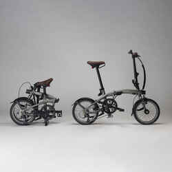 Ultra-Compact Folding Bike Fold Light 1 Second - Green