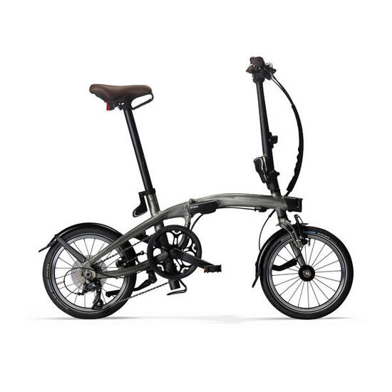 Faltrad Klapprad 16 Zoll ultrakompakt Fold Light 1 Second Aluminium