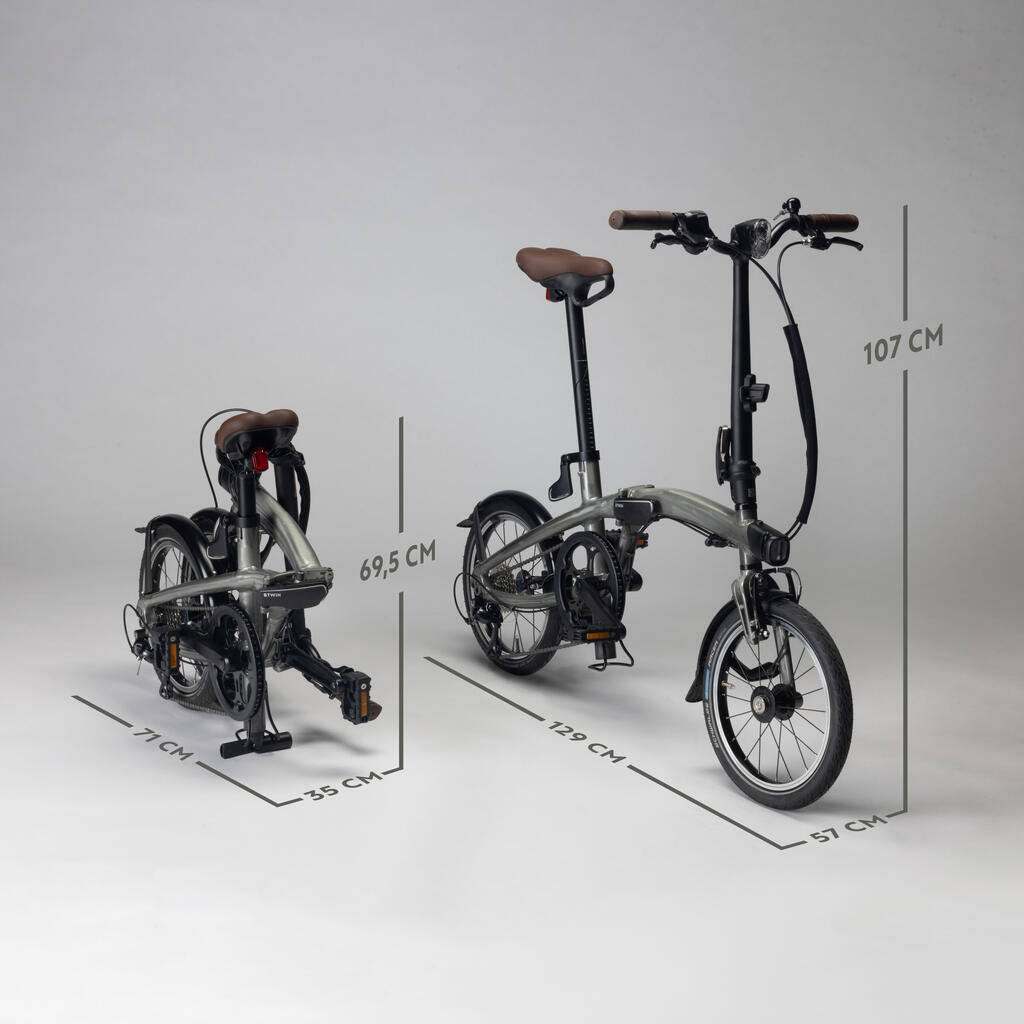 Ultra-Compact Folding Bike Fold Light 1 Second Aluminium