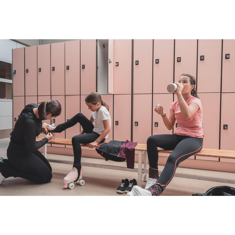 Kunstschaatsbroek voor training kinderen zwart