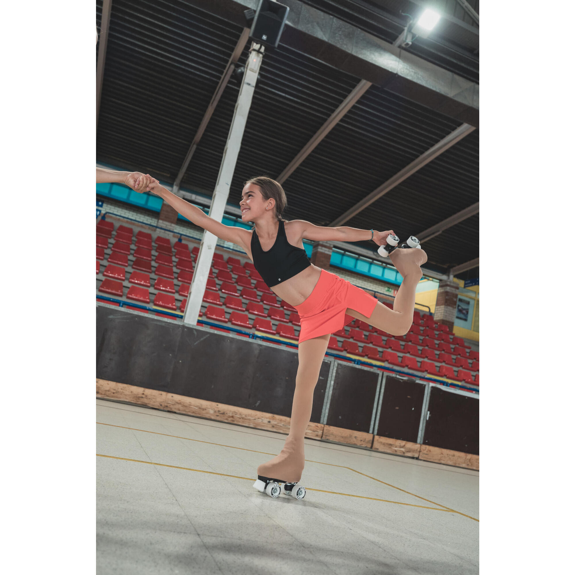 COLLANTS CACHE PATINS PATINAGE ARTISTIQUE ENFANT AXELYS Decathlon