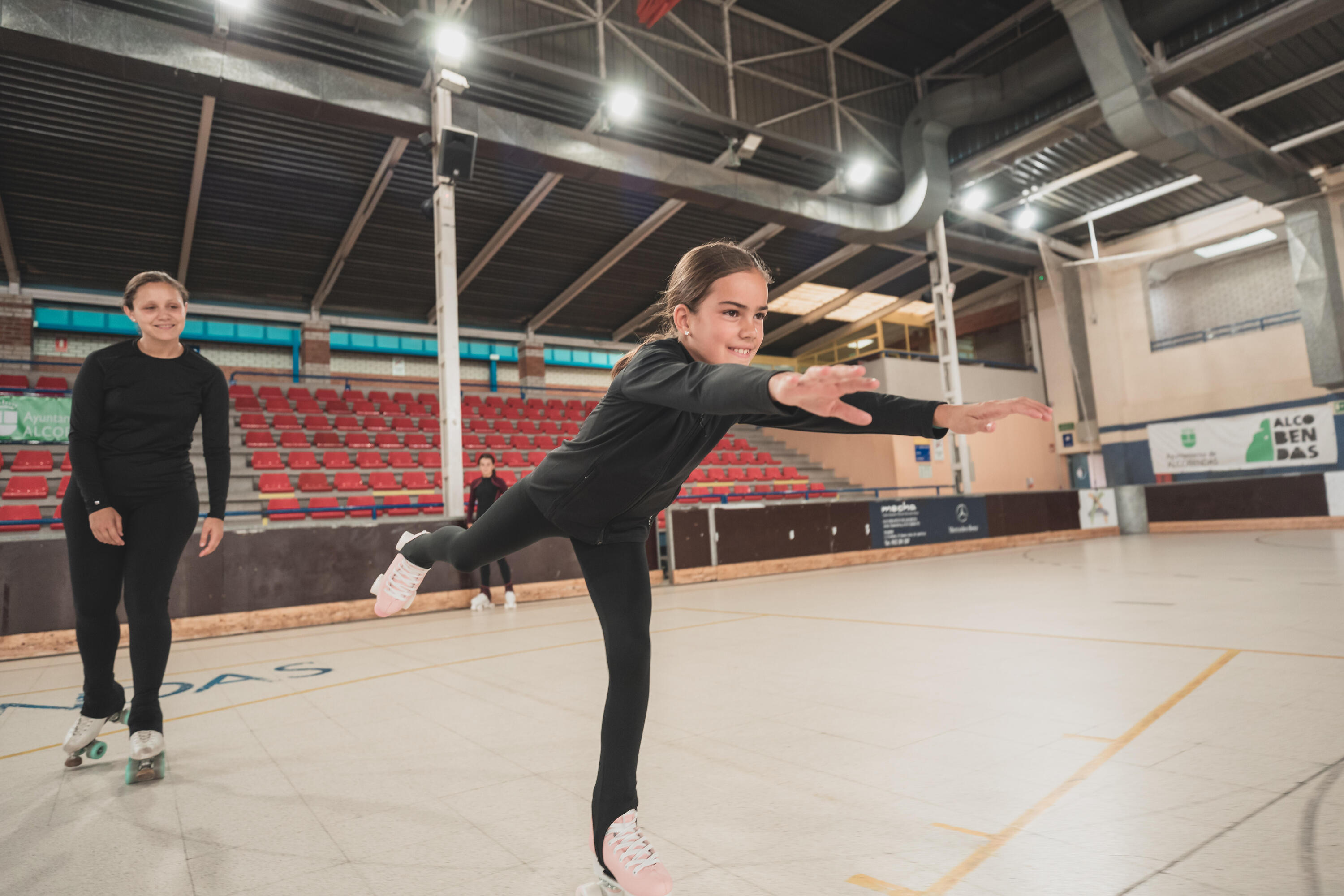 Kids' Training Figure Skating Jacket - Black 10/15