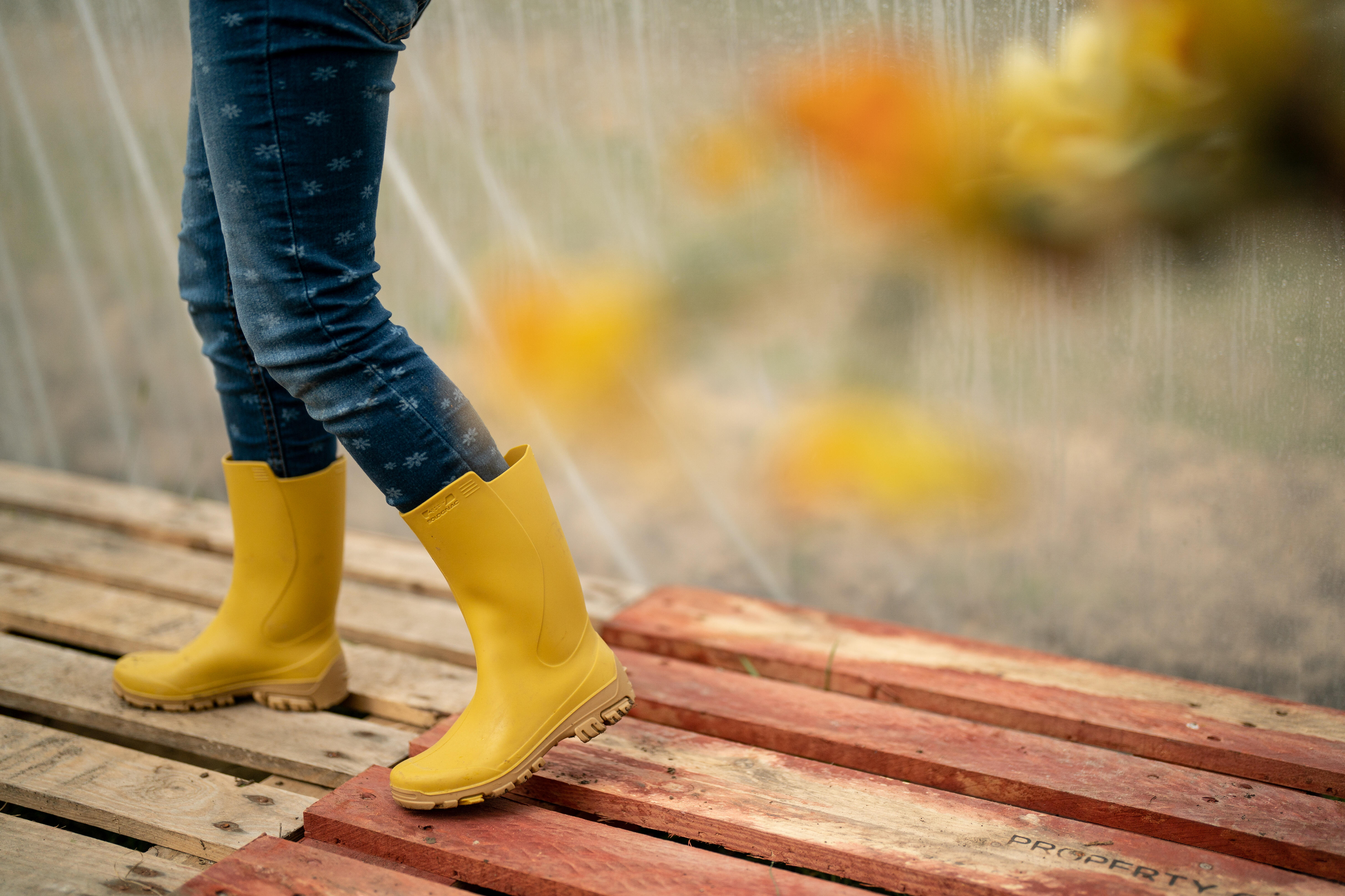 Bottes de pluie enfant, 100 - SOLOGNAC