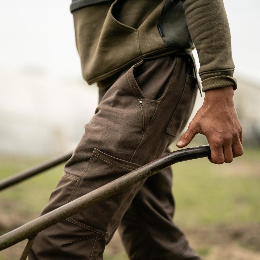 DURABLE WARM TROUSERS 500 BROWN