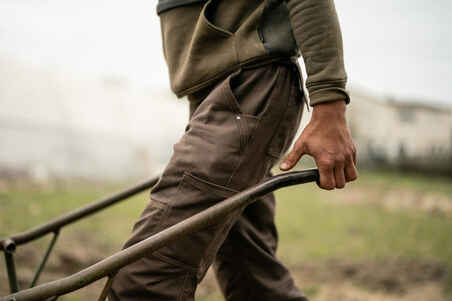 DURABLE WARM TROUSERS 500 BROWN