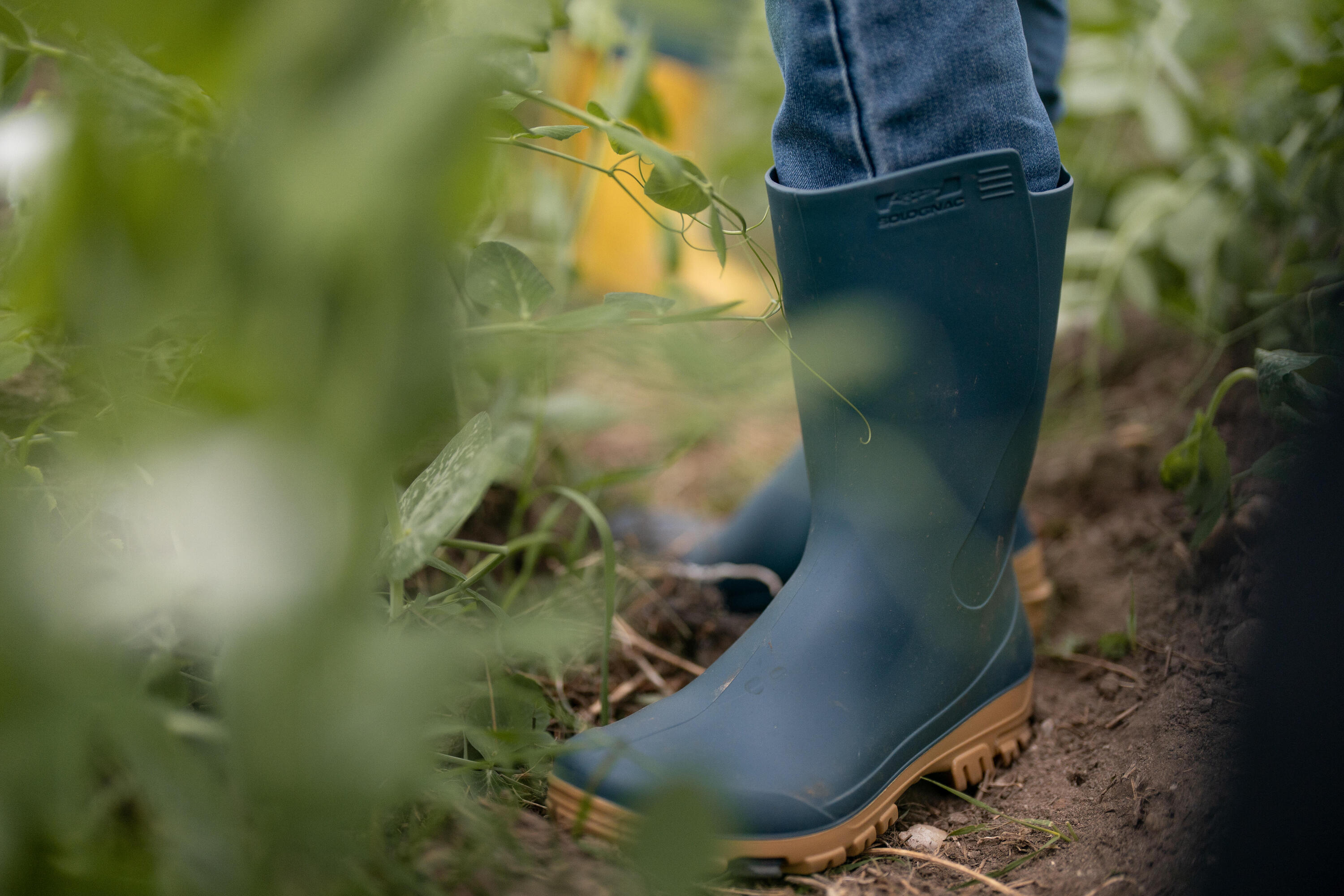 Bottes de pluie enfant 100 bleu 9/9