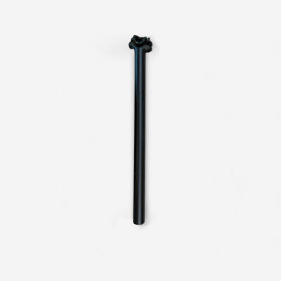 Patent zadelpen 31.6 mm aluminium 300 / 350 / 400 / 450 mm zwart