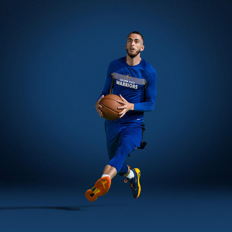 Basketbalschoenen NBA Golden State Warriors heren/dames SE900 blauw