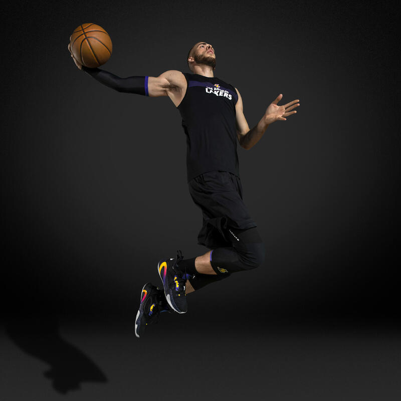 Basketbalový spodní dres UT500 NBA Los Angeles Lakers