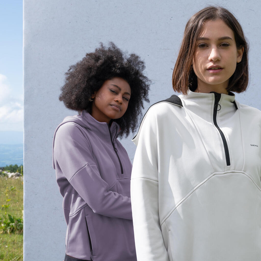 Women's Hiking Fleece - MH500 Hoodie