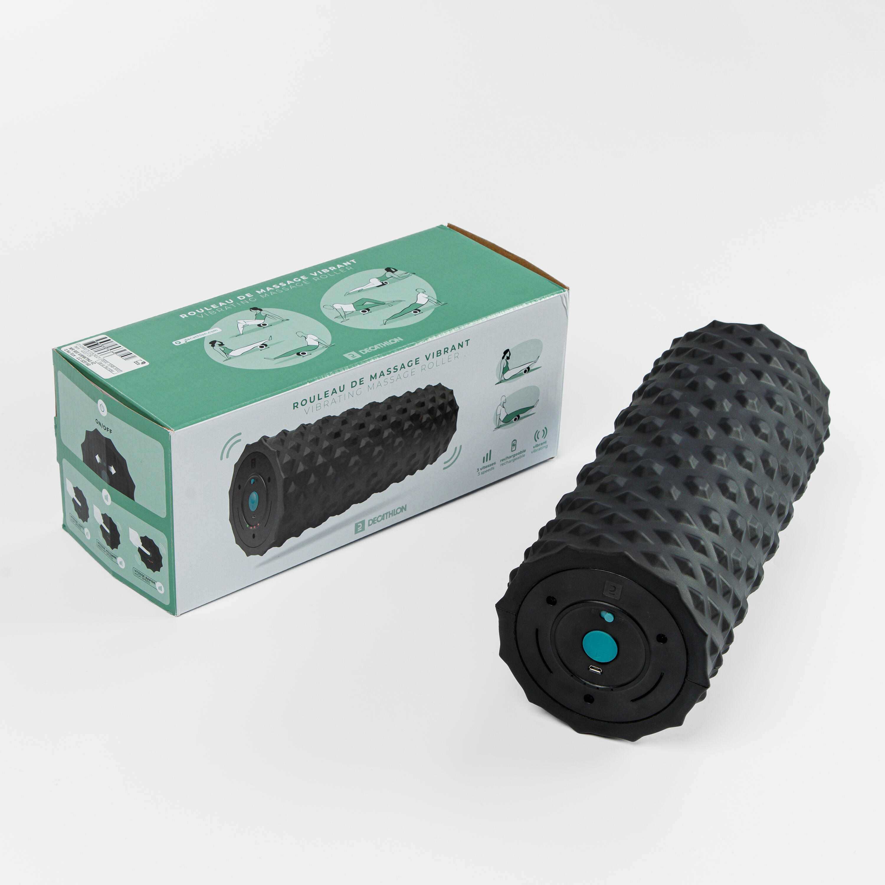 Vibrating massager roller 2/12