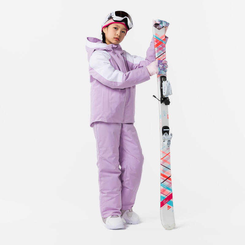 滑雪外套 550 G AW22－紫色