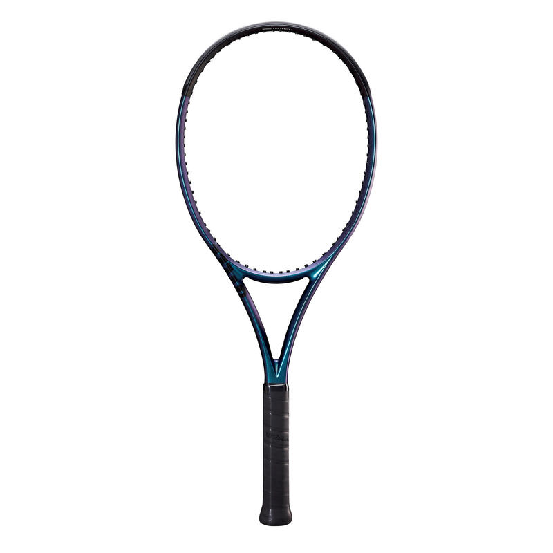 Raqueta de tenis adulto - Wilson Ultra 100 V4 azul sin encordar 300 g
