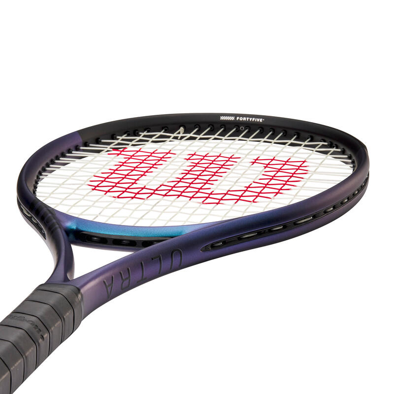 Raqueta de tenis adulto - Wilson Ultra 100 V4 azul sin encordar 300 g