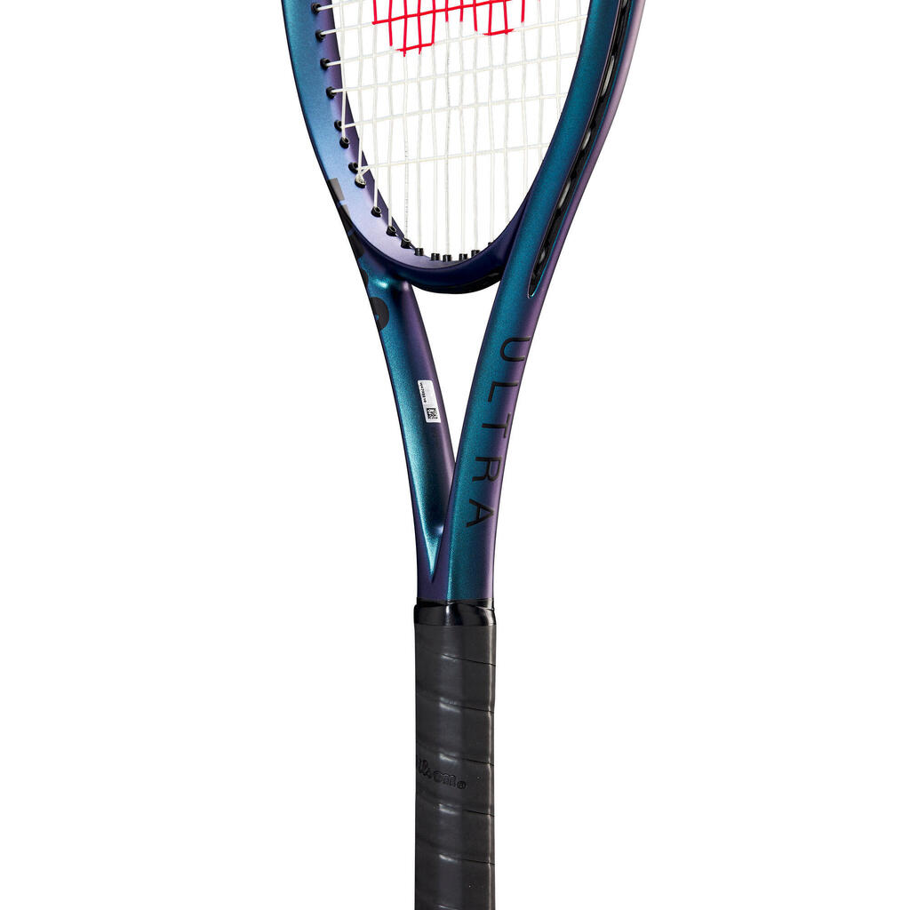 Adult 300 g Unstrung Tennis Racket Ultra 100 V4 - Blue