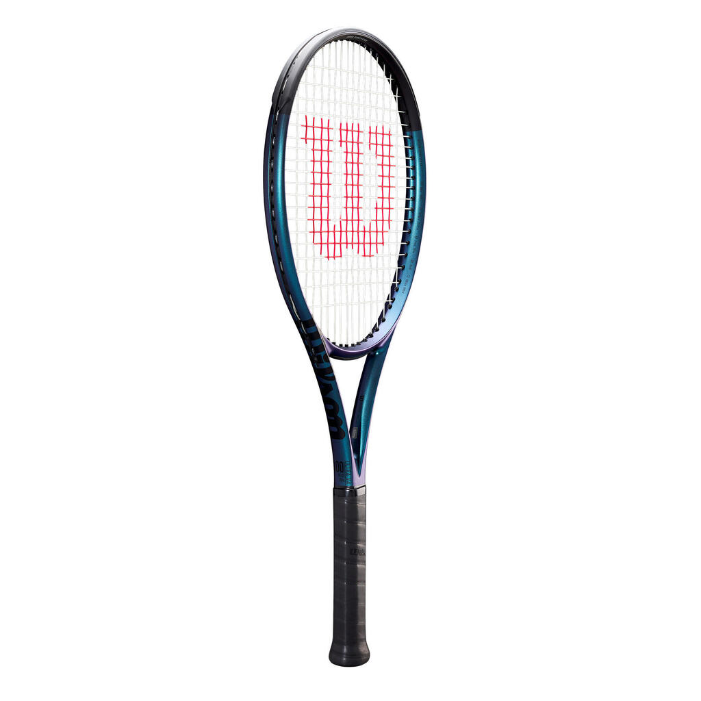 Adult 300 g Unstrung Tennis Racket Ultra 100 V4 - Blue