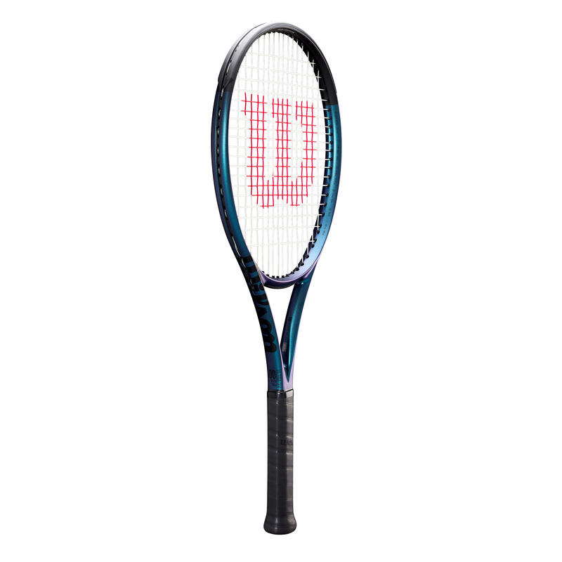 Raqueta de tenis adulto - Wilson Ultra 100 V4  azul sin encordar 300 g