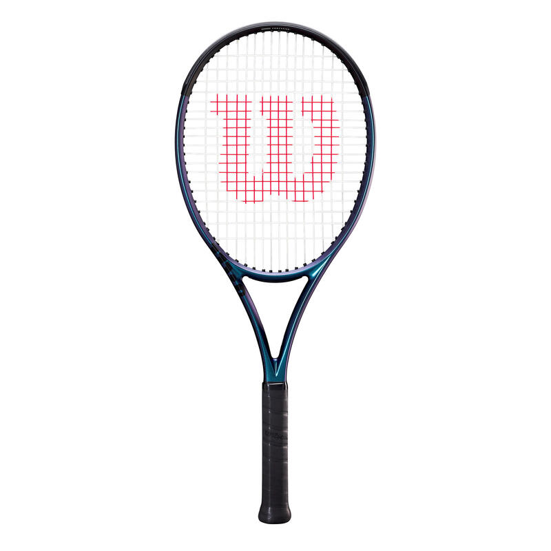 Raquette de tennis adulte - Wilson Ultra 100 V4 bleu Non Cordée 300g