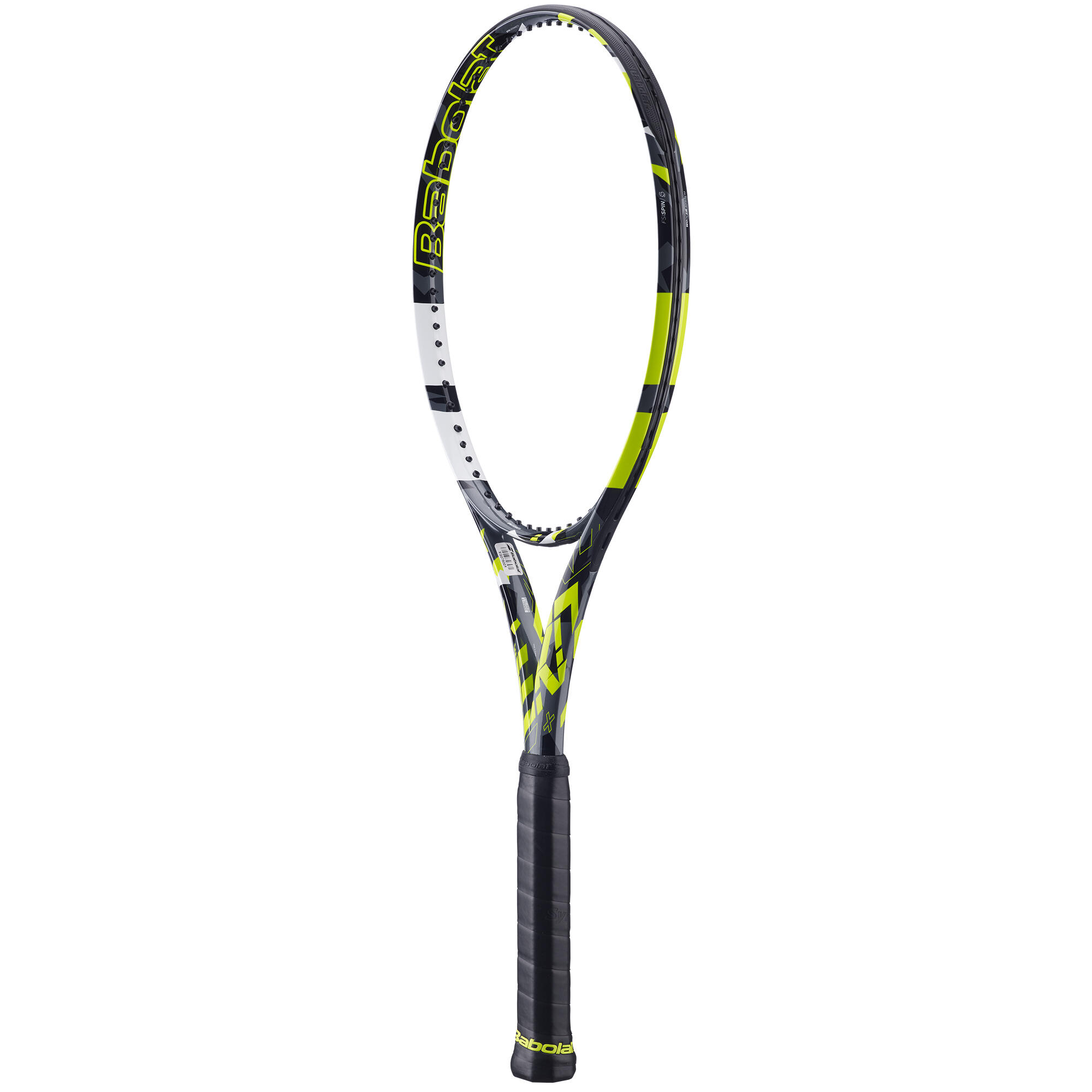 Adult Tennis Racket Pure Aero 300g Grey Yellow BABOLAT Decathlon