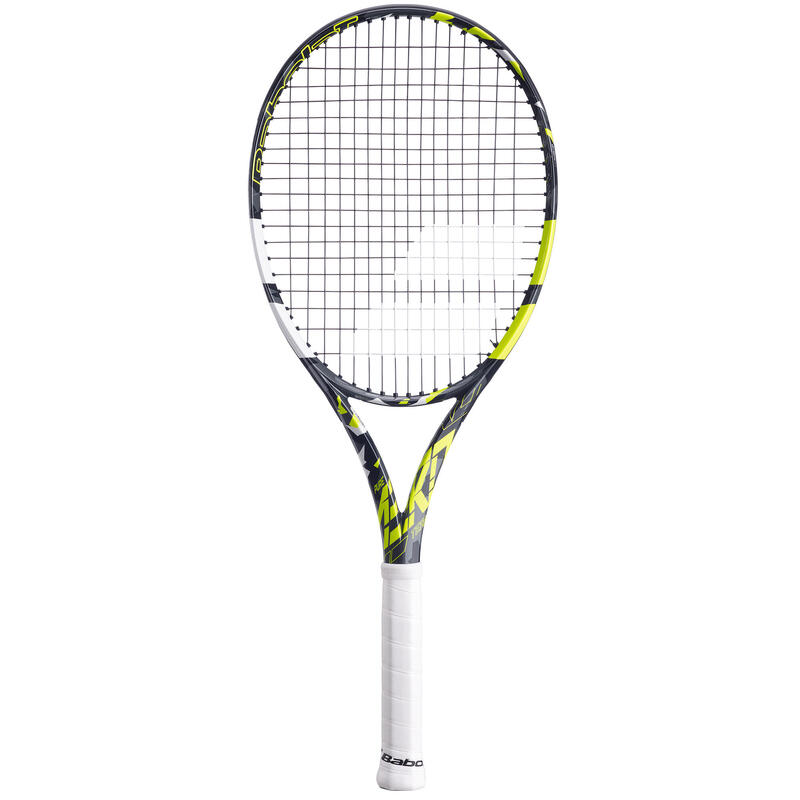 Raquette de tennis adulte - Babolat Pure Aero Team Gris Jaune 285g