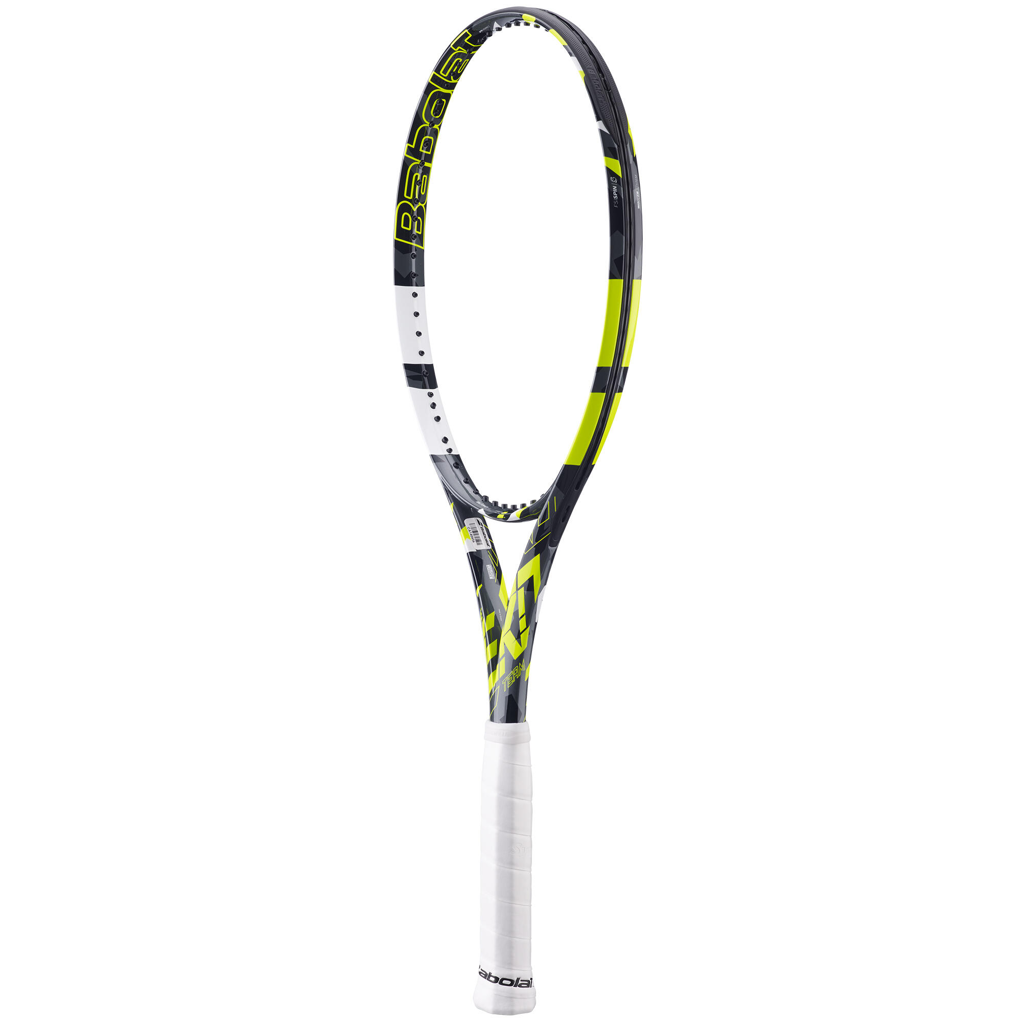 Adult Tennis Racket Pure Aero Team 285 g Yellow Decathlon