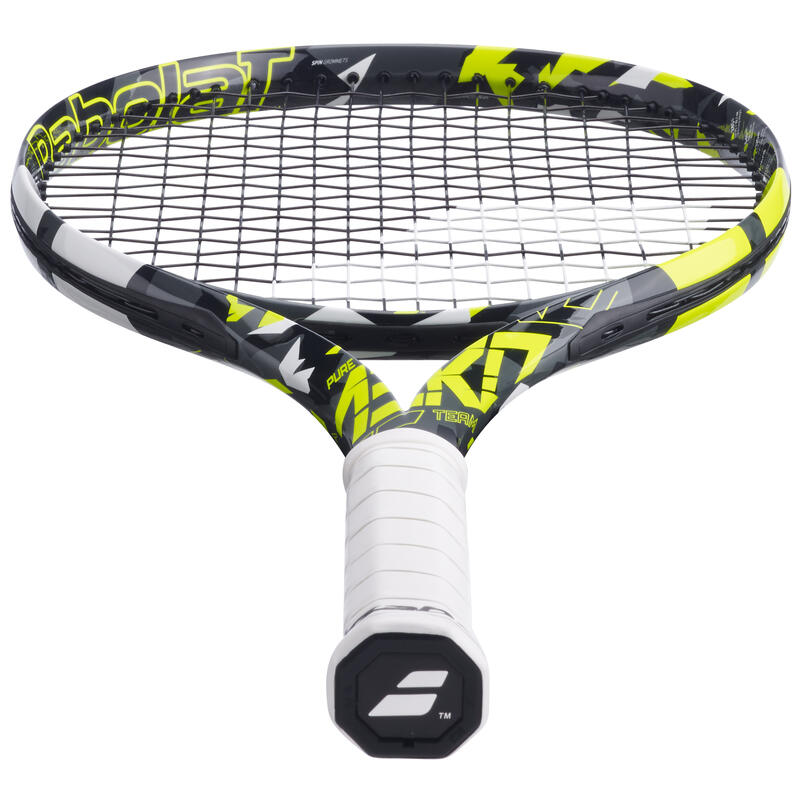 Racchetta tennis adulto Babolat PURE AERO TEAM grigio-giallo