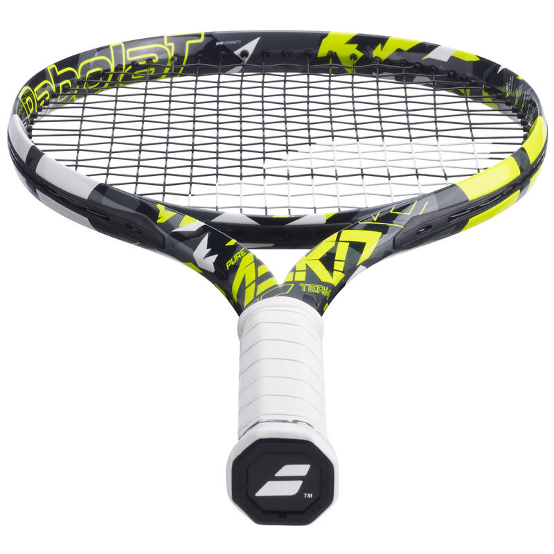 Raqueta tenis adulto - Babolat Pure Aero Team 2022 Gris Amarillo 285 g