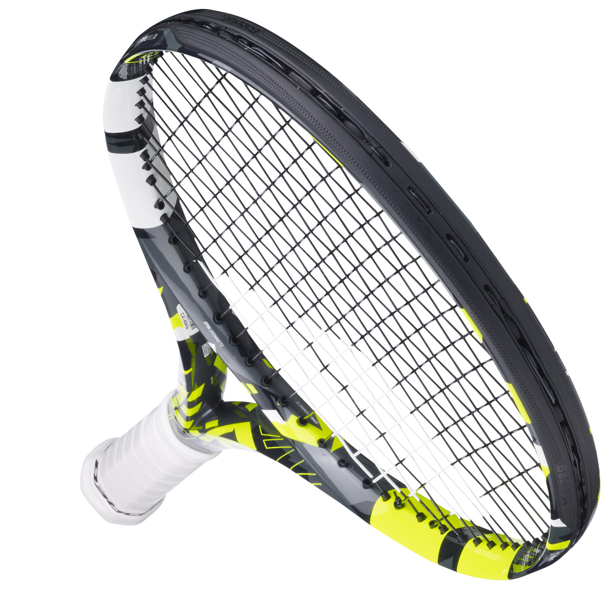 Adult Tennis Racket Pure Aero Team 285 g Yellow Decathlon