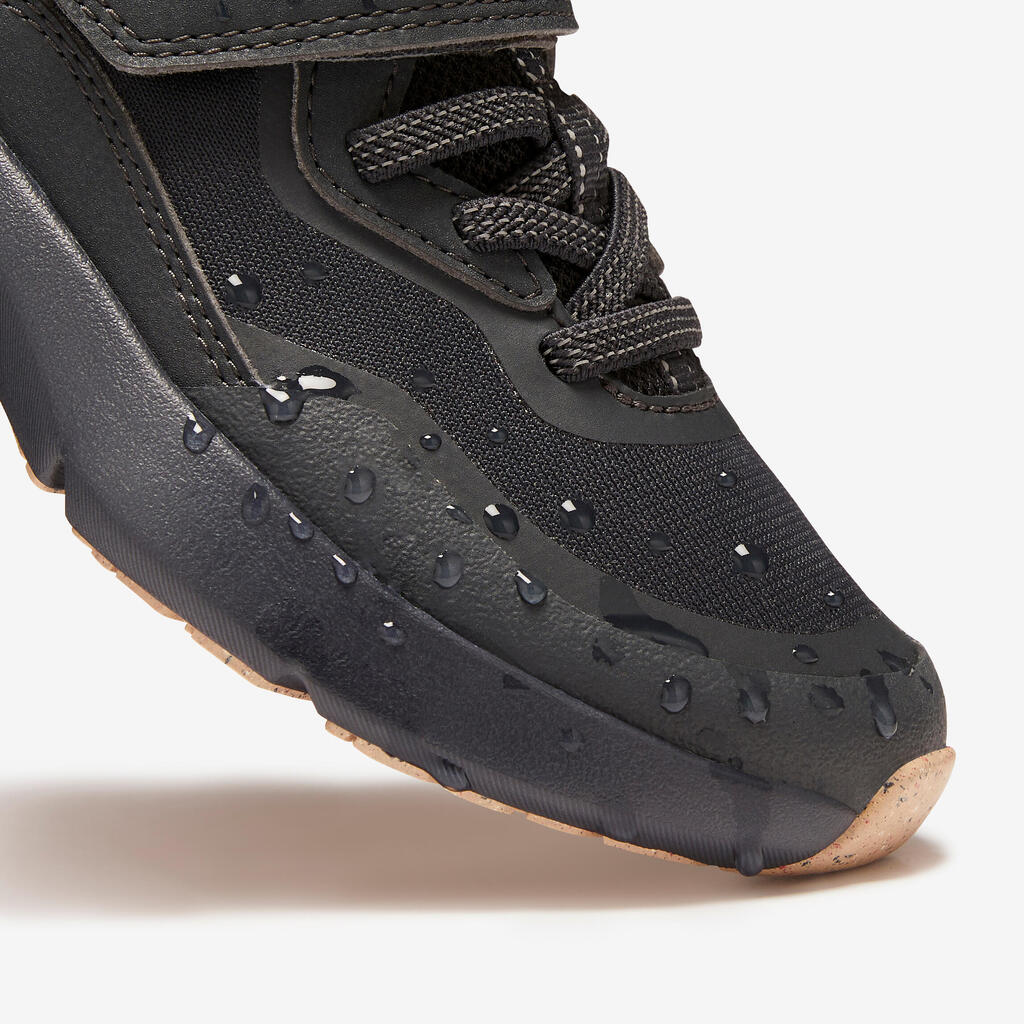 Kids' Water-Repellent Rip-Tab Trainers Daily Flex