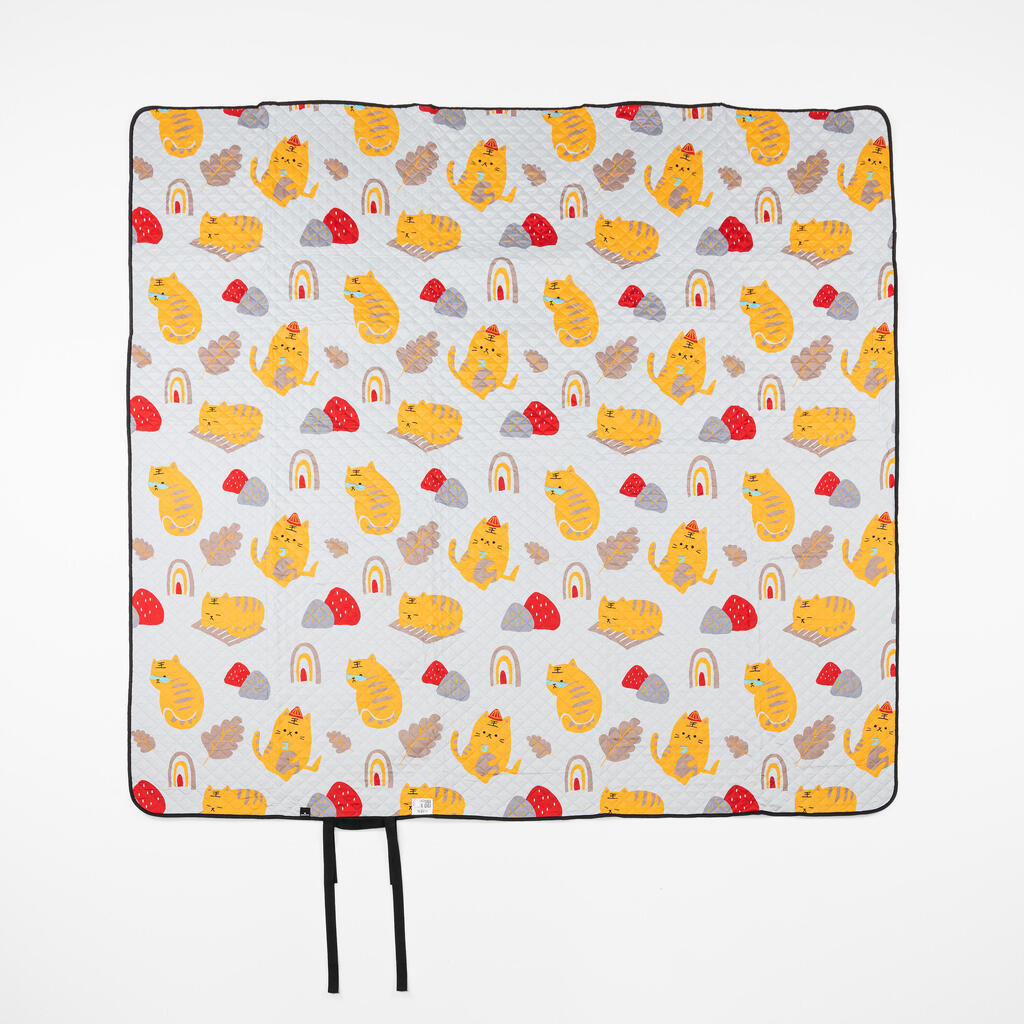 PLAID XL 190 x 190 CHINE - TIGRE