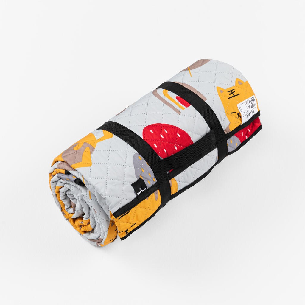 PLAID XL 190 x 190 CHINE - TIGRE