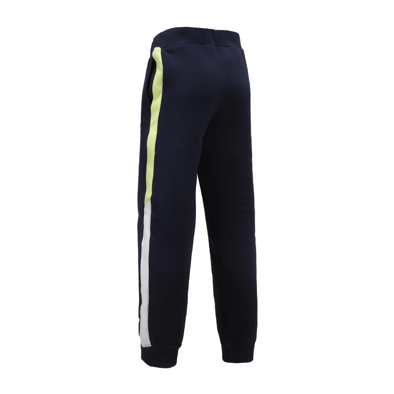 Kids' Breathable Cotton Jogging Bottoms 900 - Navy