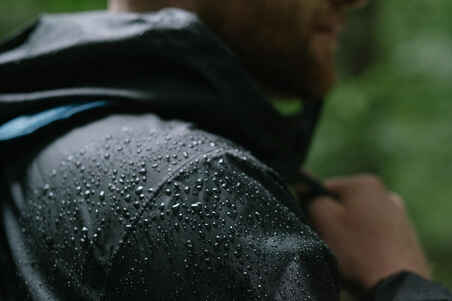 Men's Windproof and Water-repellent Hiking Jacket - Raincut Full Zip