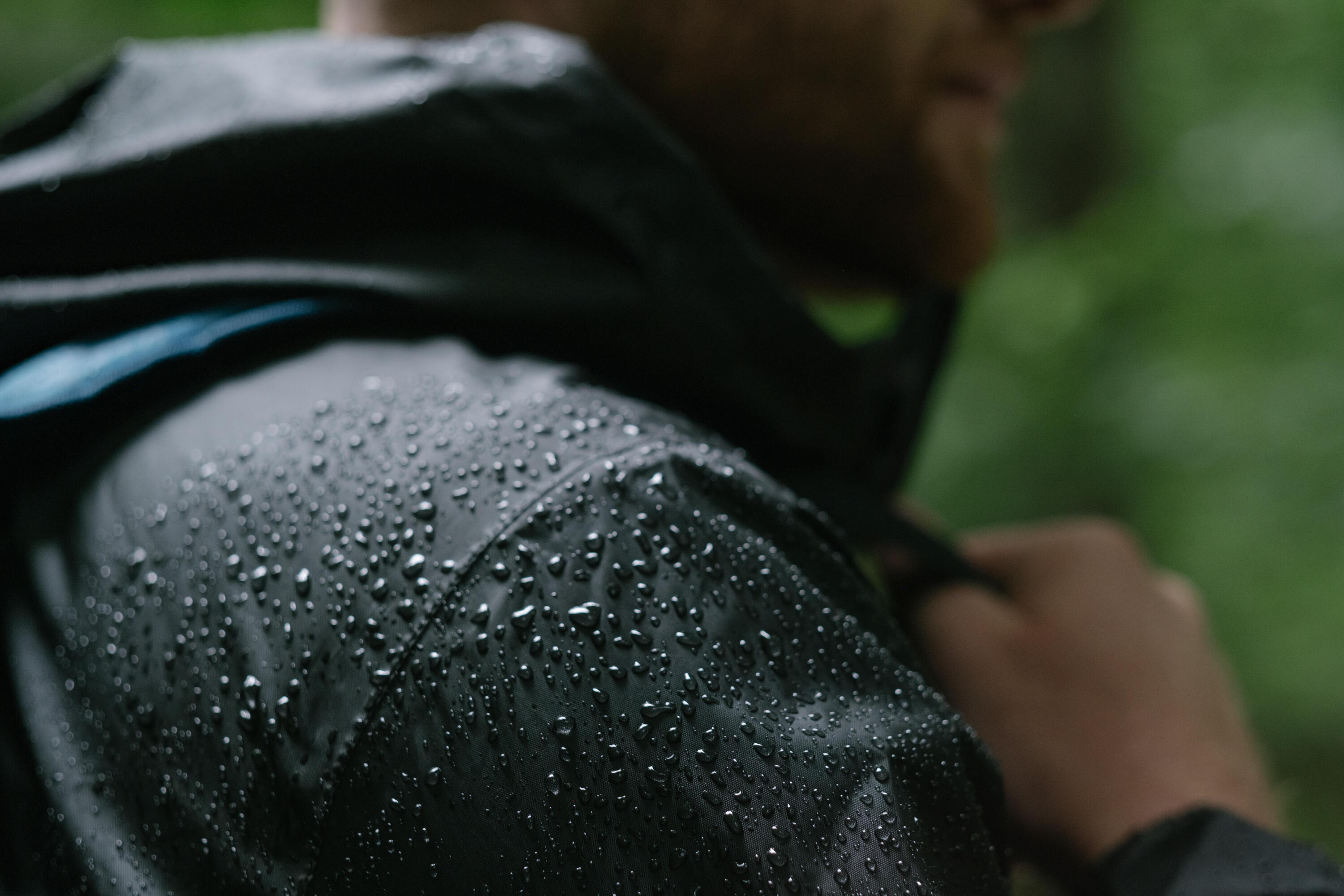 Men's Windproof and Water-repellent Hiking Jacket - Raincut Full Zip 4/11